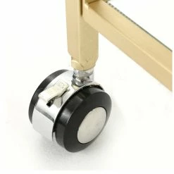 GDFStudio GDF Studio Amaya Industrial Iron And Glass Bar Cart, Gold -home bar shop 009134e101baafb5 1955 w800 h800 b1 p0