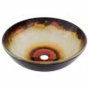 Novatto Occaso Glass Vessel Sink