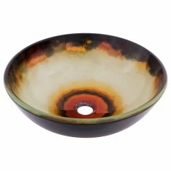Novatto Occaso Glass Vessel Sink