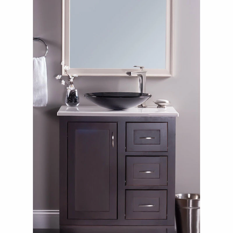 Novatto Coetaneo Glass Vessel Sink 4 Novatto Coetaneo Glass Vessel Sink - Image 4