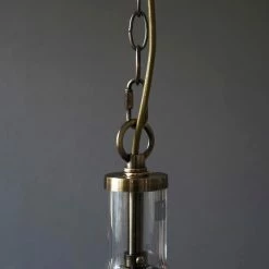 Casamotion Industrial Edison Hand Blown Glass Pendant Light With Brass Wire, 7" -home bar shop 03c13eef09fa100a 0343 w800 h800 b0 p0