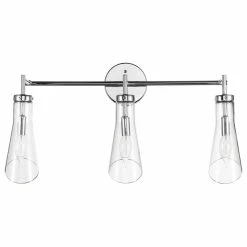 Globe Electric 3-Light Chrome Vanity Light Glass Shade -home bar shop 0471dbec00b6a5f5 2086 w800 h800 b1 p0