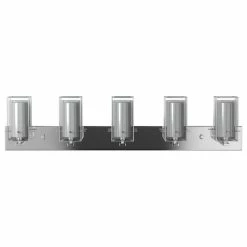 EGLO USA Vanity Wall Light With Chrome Finish And Clear And White Glass -home bar shop 04d18ab600467a78 0255 w800 h800 b1 p0