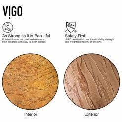 VIGO Mediterranean Seashell Glass Vessel Sink And Faucet Set, Oil Rubbed Bronze 25 VIGO Mediterranean Seashell Glass Vessel Sink And Faucet Set, Oil Rubbed Bronze -home bar shop 069104a70e9edae8 7671 w800 h800 b1 p0