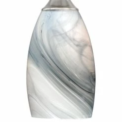 Vaxcel Milano Mini Pendant With Art Glass, Satin Nickel, Marble Swirl Glass -home bar shop 073192210fcaab0b 6880 w800 h800 b1 p0