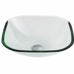 ANZZI Cadenza Series Deco-Glass Vessel Sink