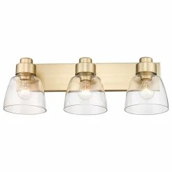 Golden Lighting Remy 3 Light Bath Vanity In Brushed Champagne Bronze/Clear Glass -home bar shop 08b12eda0376b474 0040 w800 h800 b1 p0