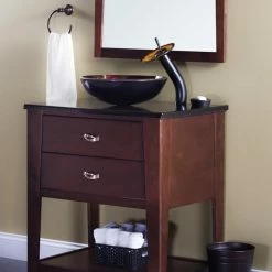 Novatto Occaso Glass Vessel Sink -home bar shop 0aa1c12f0e569204 3537 w800 h800 b0 p0