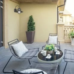 Globe Electric Liam 1-Light Bronze Outdoor Wall Mount Sconce With Frosted Glass Shade -home bar shop 0e61c15f0bb27156 5750 w800 h800 b0 p0