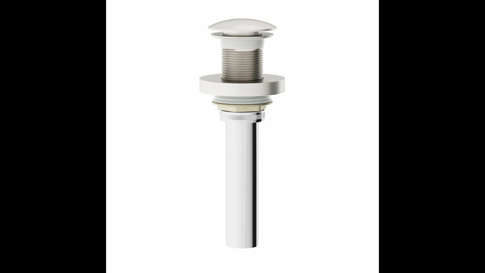 VIGO Crystalline Glass Vessel Sink And Linus Vessel Faucet, Brushed Nickel 4 VIGO Crystalline Glass Vessel Sink And Linus Vessel Faucet, Brushed Nickel - Image 4