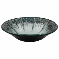 Novatto Credere Artsy Glass Vessel Bath Sink