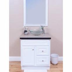 Topia Clear Glass Vessel Sink And Faucet Set, Brushed Nickel 7 Topia Clear Glass Vessel Sink And Faucet Set, Brushed Nickel -home bar shop 1631f7890d278d78 6796 w800 h800 b0 p0