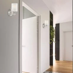 Kira Home Phoebe 8" Farmhouse Wall Sconce/ Light, Frosted Seeded Glass Shade -home bar shop 1911264f00d3b346 8685 w800 h800 b0 p0