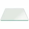 Fab Glass And Mirror 1/2 Inch Thick Beveled Polished Tempered Square Glass Table Top, 16"