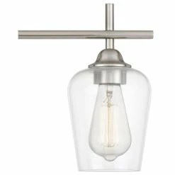 Starry Sky Trading Inc 4-Light 28'' Vanity Light, Clear Glass Shade, Brushed Nickel 9 Starry Sky Trading Inc 4-Light 28'' Vanity Light, Clear Glass Shade, Brushed Nickel -home bar shop 1ce1b28b008249bf 7393 w800 h800 b1 p0