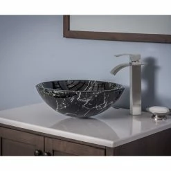 Novatto Pallina Glass Vessel Sink 7 Novatto Pallina Glass Vessel Sink -home bar shop 1d11fac407740912 0865 w800 h800 b0 p0