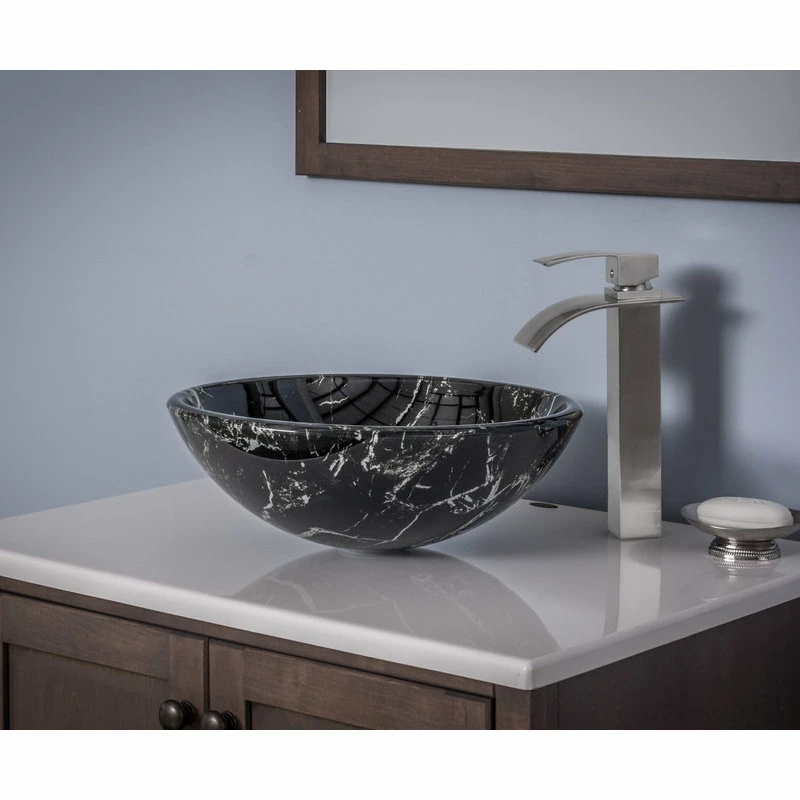 Novatto Pallina Glass Vessel Sink 3 Novatto Pallina Glass Vessel Sink - Image 3