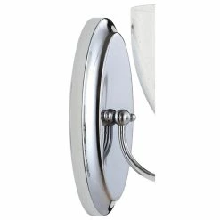 JONATHAN Y Marais Metal/Glass LED Vanity Light, Chrome, Width: 5.50" -home bar shop 1e818c510390fe40 8465 w800 h800 b1 p0