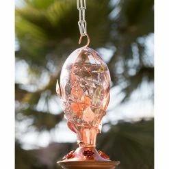 We Love Hummingbirds Best Copper & Glass Hummingbird Feeder, Beautiful Classic Design -home bar shop 1ec1fa9f089b4d29 4494 w800 h800 b0 p0