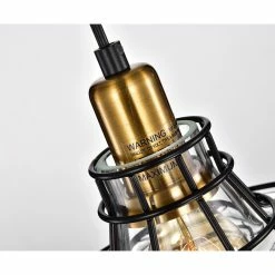 Edvivi Lighting Locke 1-Light Black And Antique Gold Pendant With Clear Glass Shade 12 Edvivi Lighting Locke 1-Light Black And Antique Gold Pendant With Clear Glass Shade -home bar shop 1f7198260c5394ec 8925 w800 h800 b0 p0