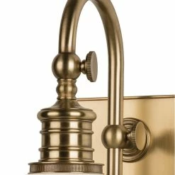 Hudson Valley Lighting Keswick 1-Light Bath And Vanity With Opal Glossy Glass Shade, Aged Brass -home bar shop 225192920d081c77 6349 w800 h800 b0 p0