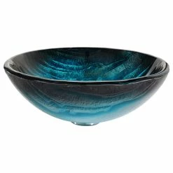 Kraus USA, Inc. Glass Vessel Sink, Bathroom Ramus Faucet, PU Drain, Mounting Ring, Chrome -home bar shop 2641b60100e5e62d 3087 w800 h800 b1 p0