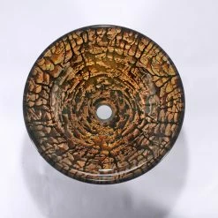 InFurniture Inc., Rustic Style Glass Vessel Sink -home bar shop 272166fe08e57849 4643 w800 h800 b0 p0