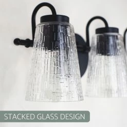 Kira Home Chatham 20" 3-Light Bathroom Light + Textured Glass Shades, Black 10 Kira Home Chatham 20" 3-Light Bathroom Light + Textured Glass Shades, Black -home bar shop 280110c300930dcd 8458 w800 h800 b0 p0