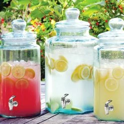 Couronne Co. Small Hexagonal Recycled Glass Jar With Spigot 6 Couronne Co. Small Hexagonal Recycled Glass Jar With Spigot -home bar shop 2ba130c30c76964a 5173 w800 h800 b0 p0