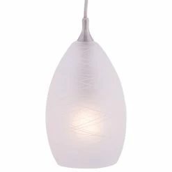 Vaxcel Milano 4.5" Mini Pendant Light With Azzurra Glass, White Cocoon Glass -home bar shop 2c511f7502e05c6e 4284 w800 h800 b1 p0