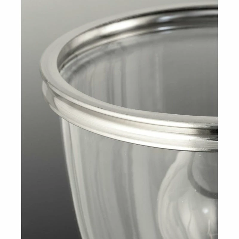 Progress Lighting Saluda Collection 4-Light Brushed Nickel Clear Glass Coastal Bath Vanity Light 4 Progress Lighting Saluda Collection 4-Light Brushed Nickel Clear Glass Coastal Bath Vanity Light - Image 4