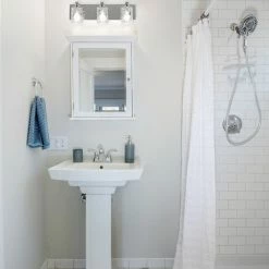 AFX, Inc. Annabel, 3-Light Vanity, Polished Chrome Finish/Clear Glass 9 AFX, Inc. Annabel, 3-Light Vanity, Polished Chrome Finish/Clear Glass -home bar shop 2ca1ed7d03bc8161 8586 w800 h800 b0 p0