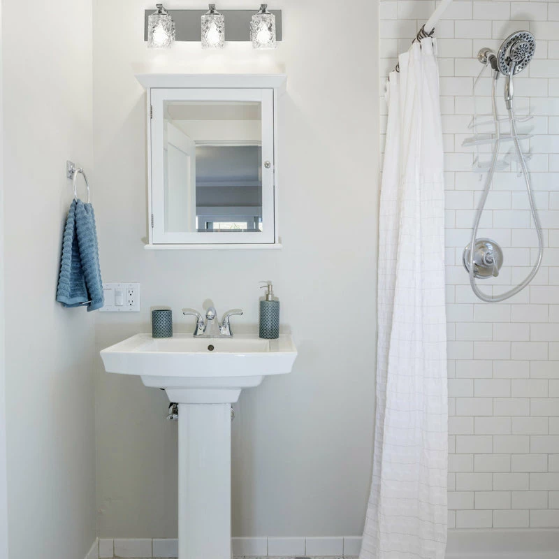 AFX, Inc. Annabel, 3-Light Vanity, Polished Chrome Finish/Clear Glass 3 AFX, Inc. Annabel, 3-Light Vanity, Polished Chrome Finish/Clear Glass - Image 3