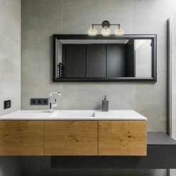 Kira Home Odette 22" Bathroom Light, Glass Globe Shades, Warm Brass Accents, Oil 8 Kira Home Odette 22" Bathroom Light, Glass Globe Shades, Warm Brass Accents, Oil -home bar shop 2cd1edb60ebdcdcb 8687 w800 h800 b0 p0