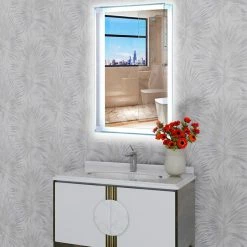 Vanity Art LLC Vanity Art LED Lighted Bathroom Mirror With Touch Sensor And Glass Cabinet -home bar shop 2db163f90dc12e01 1946 w800 h800 b0 p0