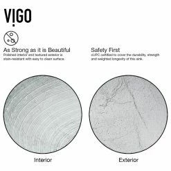 VIGO Simply Silver Glass Vessel Sink And Blackstonian Faucet Set, Matte Black 26 VIGO Simply Silver Glass Vessel Sink And Blackstonian Faucet Set, Matte Black -home bar shop 2eb10e3c0e9ed986 2913 w800 h800 b1 p0