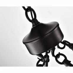 Edvivi Lighting 6-Light Matte Black And Vintage Wood Farmhouse Linear Chandelier Clear Glass 14 Edvivi Lighting 6-Light Matte Black And Vintage Wood Farmhouse Linear Chandelier Clear Glass -home bar shop 3171f2ed0d684b74 0712 w800 h800 b0 p0