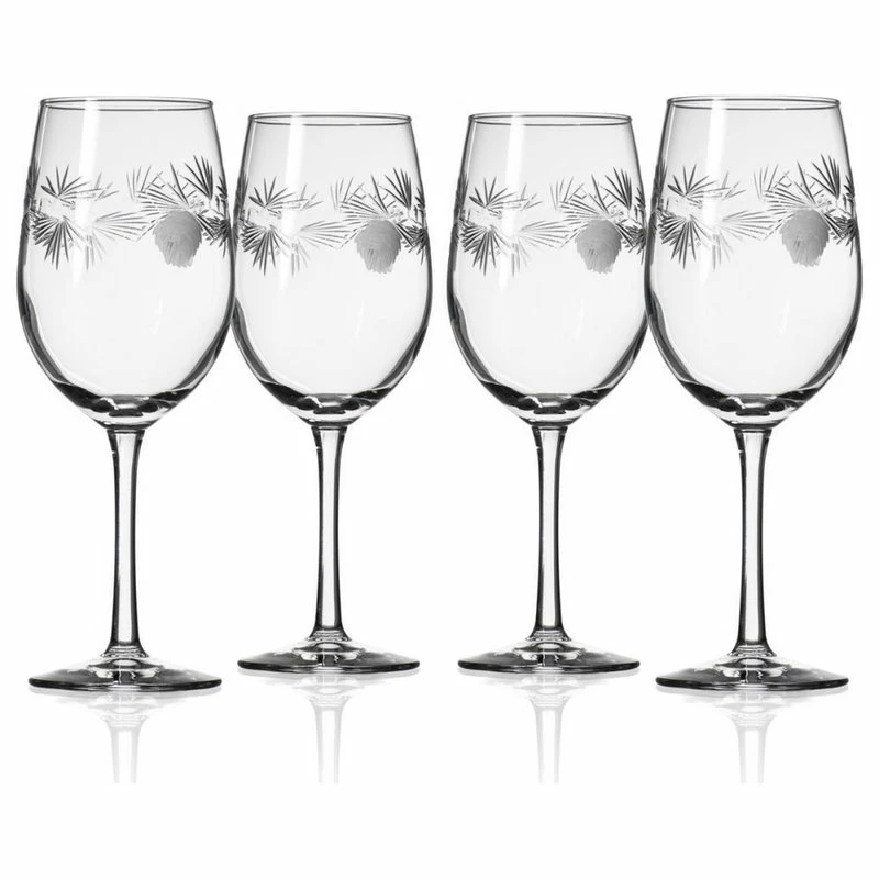 Rolf Glass Icy Pine White Wine Glass, 12 Oz., Set Of 4 1 Rolf Glass Icy Pine White Wine Glass, 12 Oz., Set Of 4