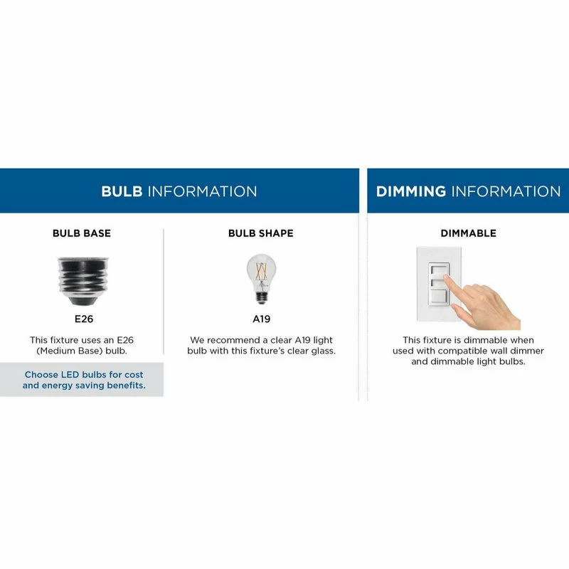 Progress Lighting Singleton 1-Light 7.62" Matte Black Farmhouse Vanity Light, Clear Glass Shade 4 Progress Lighting Singleton 1-Light 7.62" Matte Black Farmhouse Vanity Light, Clear Glass Shade - Image 4