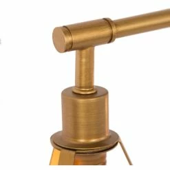 LALUZ 3-Light Antique Brushed Gold Modern Vanity Light With Frosted Glass Shade -home bar shop 39819575008a1c01 5941 w800 h800 b1 p0