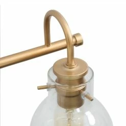 LNC Lighting LNC 3-Light Modern/Comtempoary Gold Globe Glass Shade Bathroom Vanity Light -home bar shop 3a31e93f015d7eef 6130 w800 h800 b0 p0
