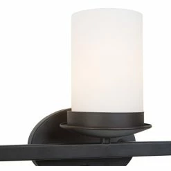YHD Vanity Lights, White Opal Glass, 6.75"x23.5"x9.38" -home bar shop 3ac1fcfe0aecd6ff 5837 w800 h800 b1 p0