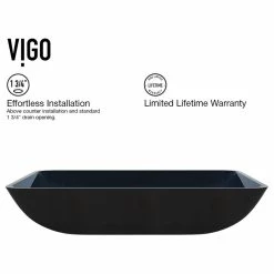 VIGO Turquoise Water Glass Vessel Sink With Dior Faucet Set 25 VIGO Turquoise Water Glass Vessel Sink With Dior Faucet Set -home bar shop 3bc18e330e9ed921 2724 w800 h800 b1 p0