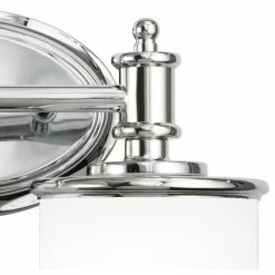 Vaxcel Carlisle 1-Light Vanity, Chrome, White Frosted Opal Glass, 2-Light -home bar shop 3d91570200e74dfe 6470 w800 h800 b1 p0