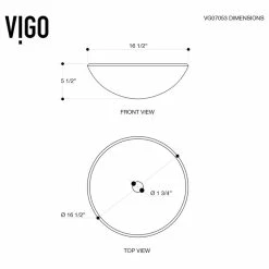 VIGO Simply Silver Glass Vessel Bathroom Sink And Milo Faucet Set -home bar shop 4081dbf60e9ed951 7674 w800 h800 b1 p0