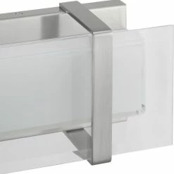 Progress Lighting Miter LED Collection 34" Brushed Nickel Clear Glass Luxe Bath Vanity Light -home bar shop 443120240d6063da 8260 w800 h800 b0 p0
