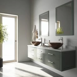 VIGO Brown And Gold Fusion Glass Vessel Sink And Faucet Set, Chrome -home bar shop 44d1e98d0e9ed8ae 7700 w800 h800 b0 p0