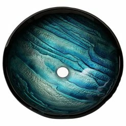 Kraus USA, Inc. Glass Vessel Sink, Bathroom Ramus Faucet, PU Drain, Mounting Ring, Chrome -home bar shop 4591375200e5e630 3087 w800 h800 b1 p0