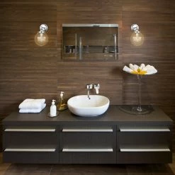 Globe Electric Milan 1-Light Chrome Wall Sconce Clear Glass Shade Vintage Edison Incescent 11 Globe Electric Milan 1-Light Chrome Wall Sconce Clear Glass Shade Vintage Edison Incescent -home bar shop 4781cfd00f7648e9 3430 w800 h800 b0 p0