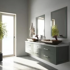 VIGO Rectangular Glass Vessel Bathroom Sink, Russet Glass -home bar shop 4a018cfb0e9ed921 2984 w800 h800 b0 p0